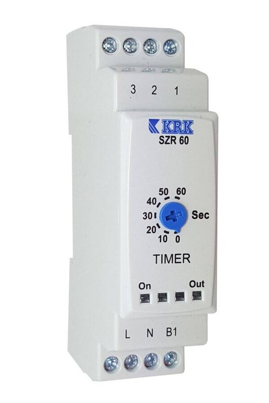 KARACA - KRK 0,6-60 sn Çekmede Gecikmeli İnce Tip Zaman Rölesi