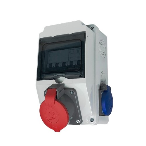 Zeybek 1 Ad Trifaze 2 Ad Monofaze Kombinasyon Kutusu Montajlı (Siemens)