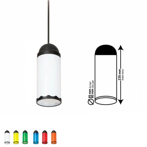 ZERPA - Zerpa 13300 Ağaç Feneri Plastik - Soft Beyaz