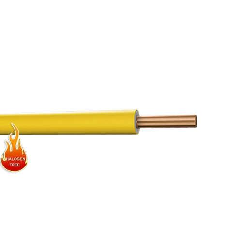 ÖZNUR - Öznur 1,5 mm 07Z1-U Halogen Free NYA Sarı / Yeşil (1 metre)