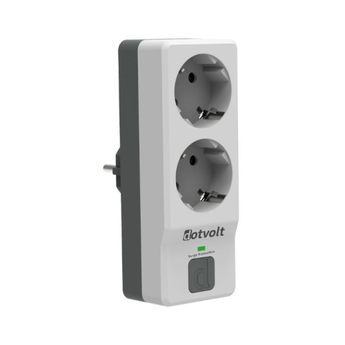 DOTVOLT - Dotvolt 2 Li Akım Korumalı Priz
