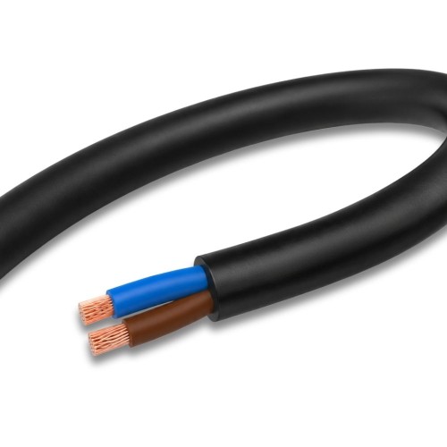 Üntel 2*0,75 mm H05Rr-F Kauçuk Kablo (1 metre)