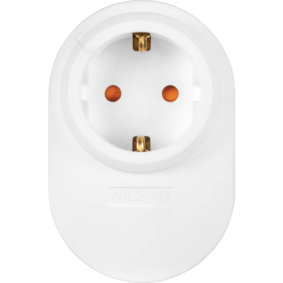 NILSON - Nilson Akım Korumalı Priz Beyaz