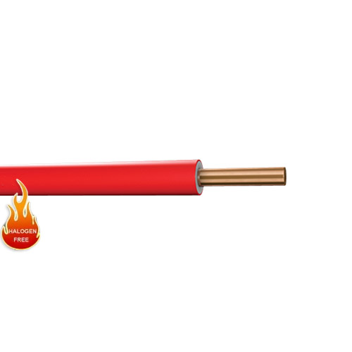 ÖZNUR - Öznur 2,5 mm 07Z1-U Halogen Free NYA Kablo Kırmızı (1 metre)