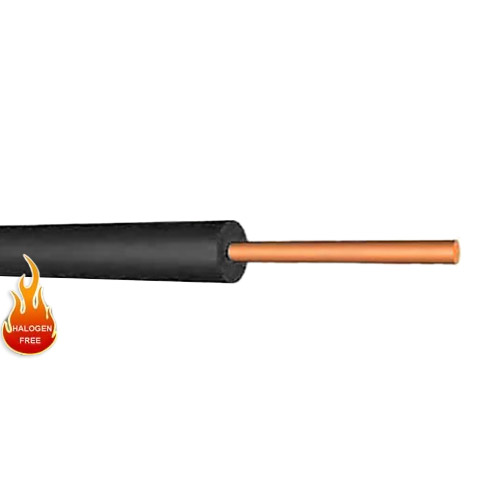 ÖZNUR - Öznur 2,5 mm 07Z1-U Halogen Free NYA Kablo Siyah (1 metre)