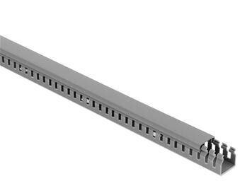 MUTLUSAN - 25*25 DELİKLİ KABLO KANALI /GRİ