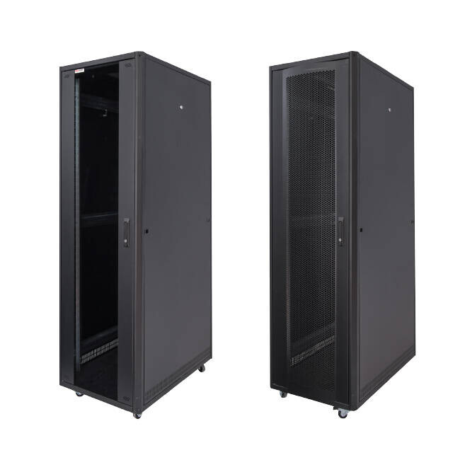 BESTRACK - 26U 800x1000 mm Sİlver Lİne Dİkİlİ Tİp Kabİnet