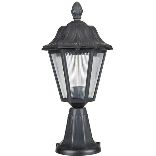 Zerpa 2850-Büyük Altıgen Setüstü Armatür / Siyah