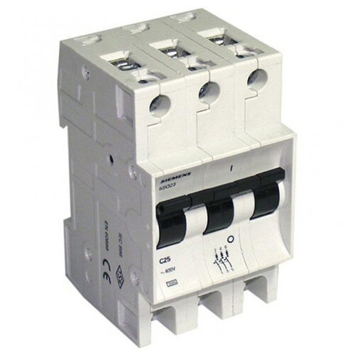SIEMENS - Siemens 3*10 W Otomat C Tipi