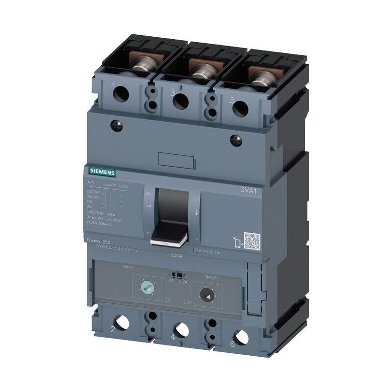 SIEMENS - Siemens 3*140 - 200 Termik Manyetik Şalter 36Ka