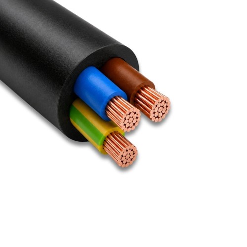 Üntel 3*2,5 mm H05Rr-F Kauçuk Kablo (1 metre)