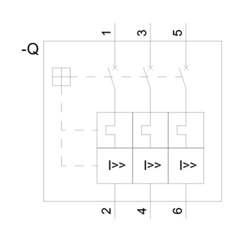 Siemens 3*560 - 800 Termik Manyetik Şalter 36kA