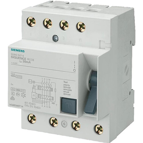 SİEMENS - Siemens 3*63 Yangın Koruma Rökesi 300 Ma