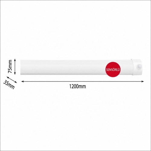 İnoled 36W Sensörlü Bant Armatür 6500K