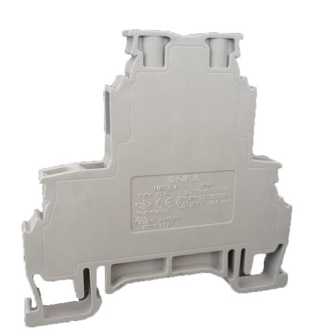 ONKA - 4 mm MRK SERİSİ ÇİFT KATLI RAYLI KLEMENS