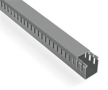 40*40 DELİKLİ KABLO KANALI /GRİ