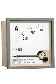 ECS - ECS 40/5 72*72 Ampermetre
