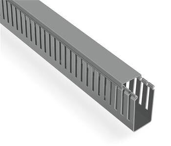 MUTLUSAN - 40*60 DELİKLİ KABLO KANALI /GRİ