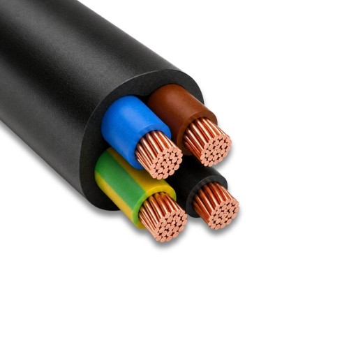 Üntel 4*1,5 mm H05Rr-F Kauçuk Kablo (1 metre)
