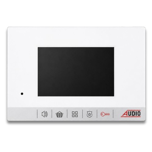 AUDIO - Audio 4,3′′ Mekanik Butonlu Beyaz Bas-Konuş Şube