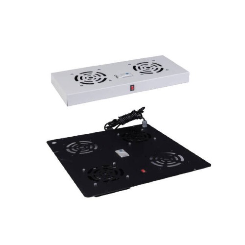 BESTRACK - Bestrack 4.Lü Fan+Dijital Termostat Ünitesi (D=600/800Mm Dikili Tip Kabinetler İçin)