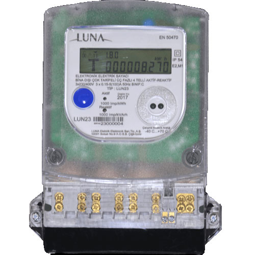 LUNA - Luna 5-100 Kombi Elektrik Sayacı (Endüstriyel Sayaç)