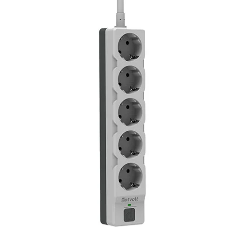 DOTVOLT - Dotvolt 5 Li Akım Korumalı Priz