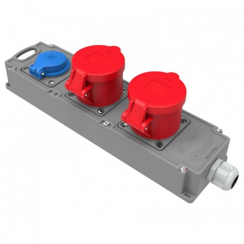 BEMIS - Bemis Tribox 5/32A 380V. 2 Adet + 1/16A 220V. 1 Adet