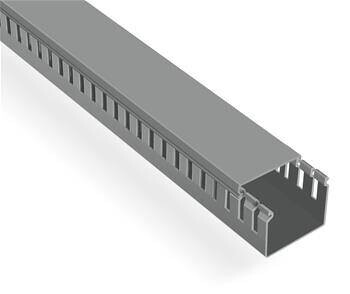 60*60 DELİKLİ KABLO KANALI /GRİ