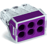WAGO - Wago 6*2,5 mm Buat Klemensi Saydam/Mor