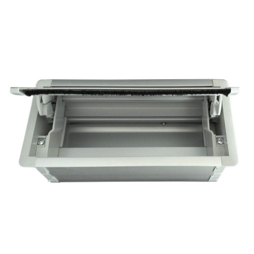 Nead 8 Modül Kapaklı Masa Üstü Priz Kutusu