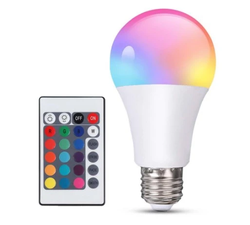 VOLTEK - Voltek 9W E27 Duylu RGB Led Ampul 