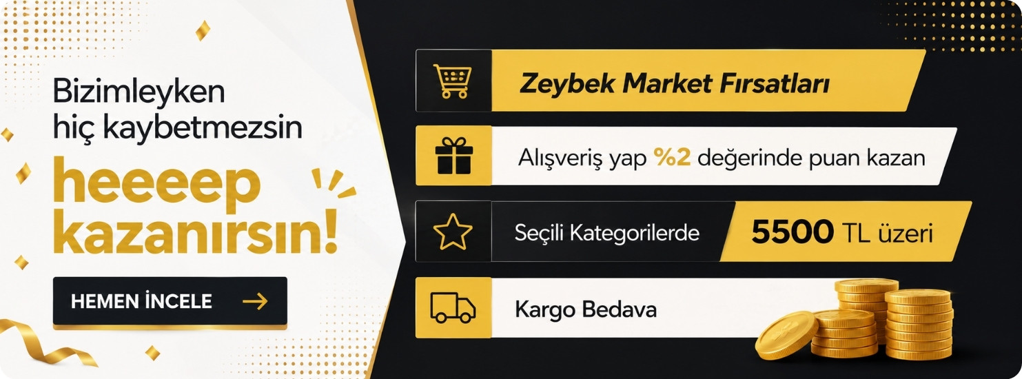 Zeybek Elektrik ile Kaybetmezsiniz 5500 tl üzeri kargo bedava 