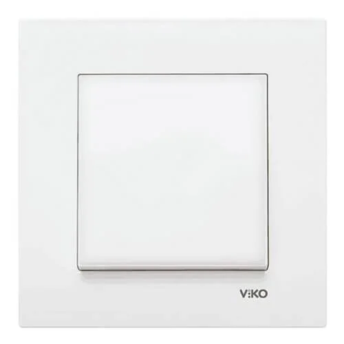 VIKO - Viko Karre Anahtar Beyaz - Çerçevesiz