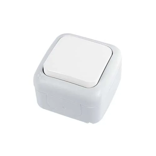 VIKO - Viko Palmiye Sıva Üstü Anahtar Beyaz