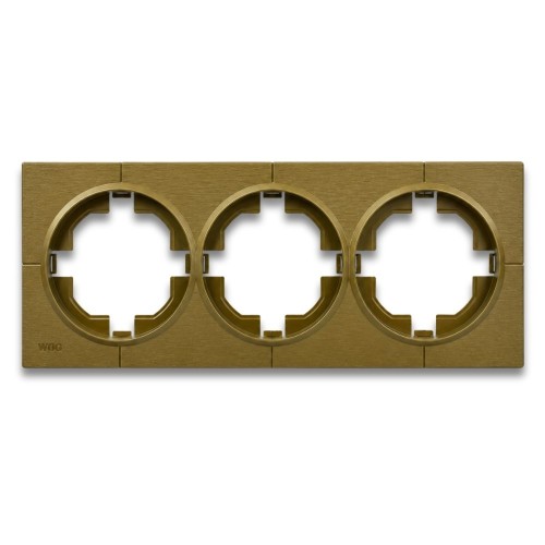 OVIVO - Ovivo WOG Nirvana Antik Gold Üçlü Çerçeve