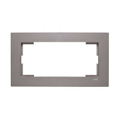 VIKO - Viko Novella İkili Priz Çerçevesi Antrasit 