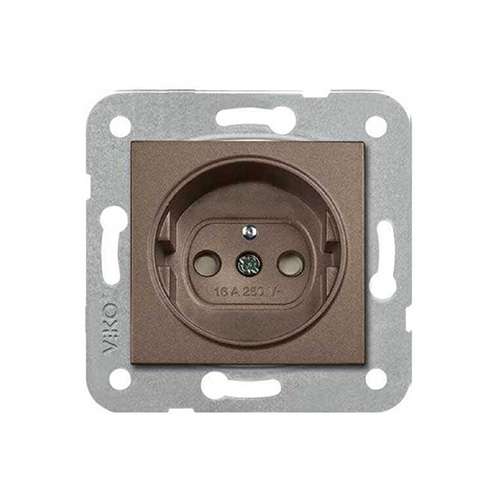 VIKO - Viko Novella Ups Çocuk Korumalı Priz Antrasit - Çerçevesiz