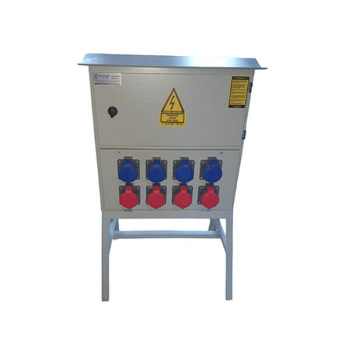 ZEYBEK - Zeybek Ayaklı 8 Prizli Dağıtım Panosu Montajlı (Flash Malzemeli)