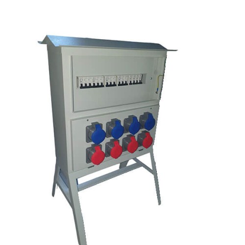 Zeybek Ayaklı 8 Prizli Dağıtım Panosu Montajlı (Siemens Malzemeli)