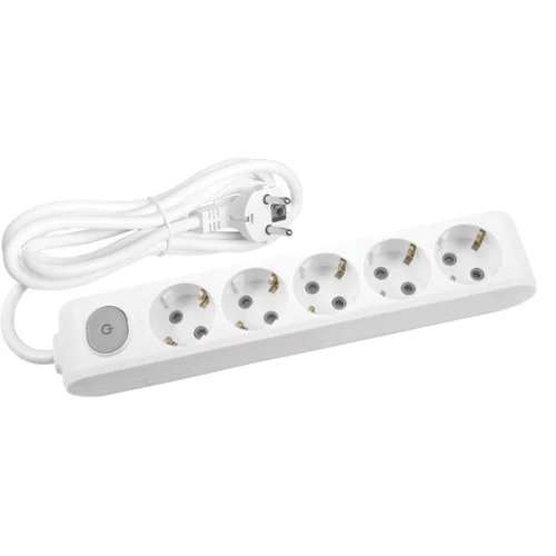 VIKO - VİKO Beşli Priz Anahtarlı Topraklı Çocuk Korumalı 5MT