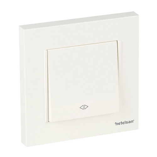 Netelsan Byobu Beyaz Ara Vavien (Permütatör) - ÇERÇEVESİZ
