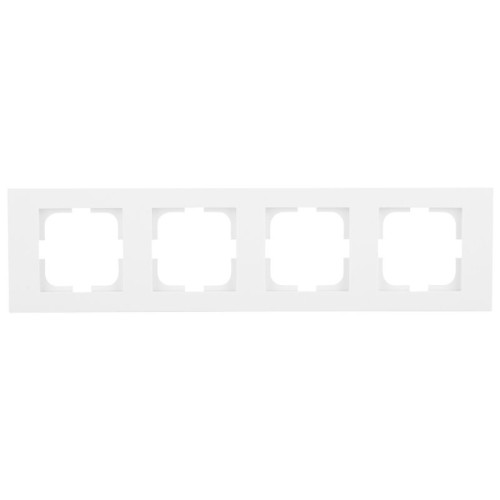 OVIVO - Ovivo Grano Beyaz Dörtlü Çerçeve 