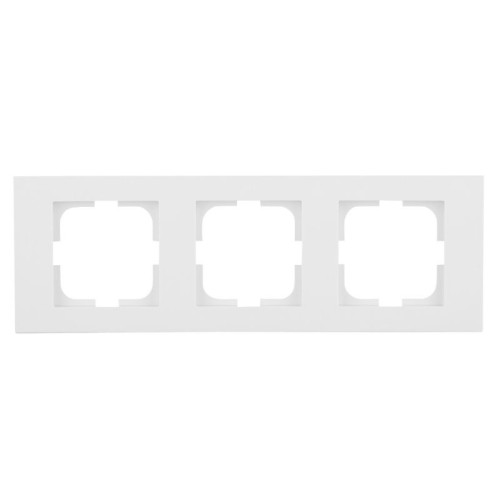 OVIVO - Ovivo Grano Beyaz Üçlü Çerçeve 