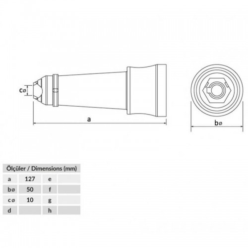 Bemis (Bk4-9501-2310) 50/150Mm2 400A Ark Uzatma Priz