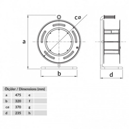Bemis (Bm4-5203-1060) Kablo Makarası Boş (50Mt.Metal)