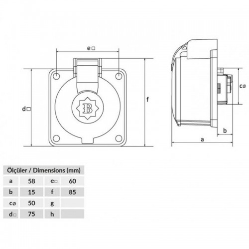 BYES BY10-314 3*25A Makine Prizi