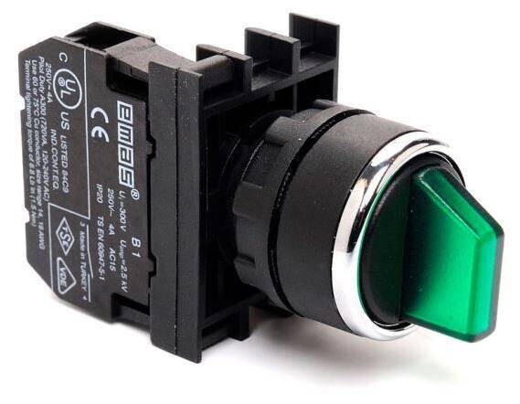 EMAS - Emas Buton Çift Start Seçici Çift Dönüşlü 2Na