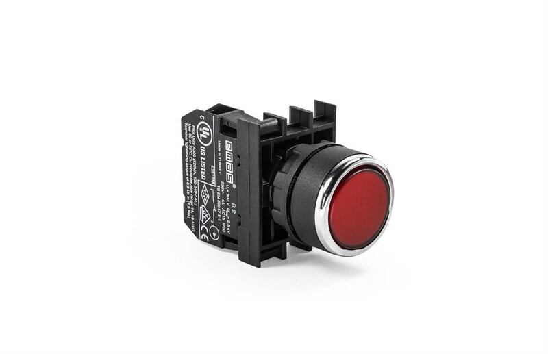 EMAS - Emas Buton Stop 1 Nk (Düz Kafalı-Yaylı)