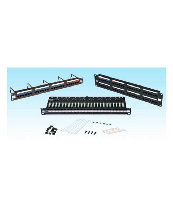 BESTRACK - CAT5E UTP 24 PORT PATCH PANEL
